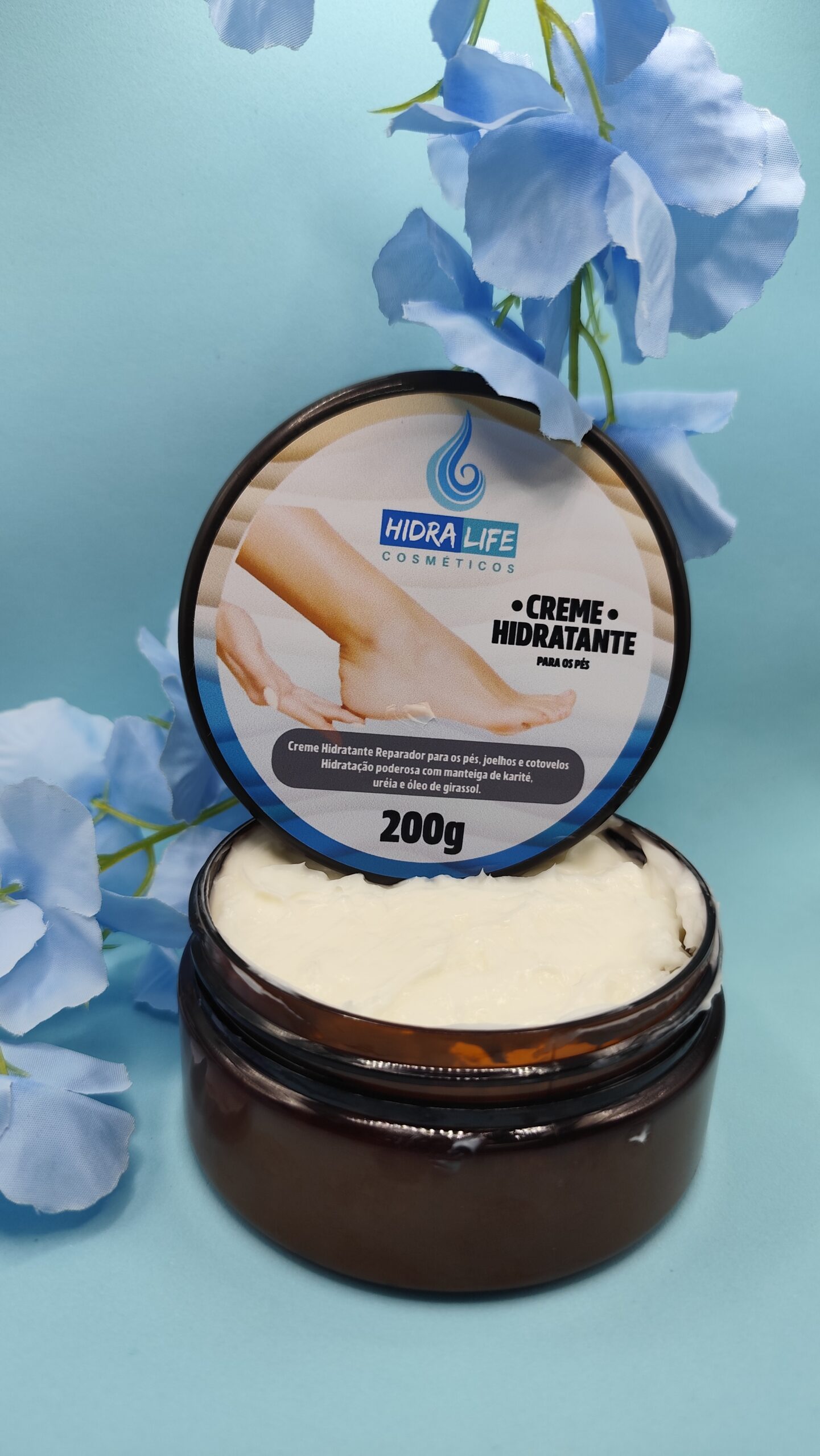 Creme Hidratante para os pés